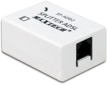 Vetrineinrete® Filtro adsl Splitter telefonico RJ11 con 3 ingressi Femmina sdoppiatore per Linea telefonica Internet Modem connessione Router C13