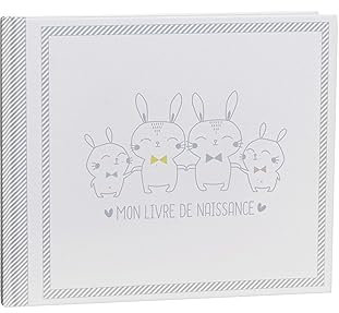 Vertbaudet Baby-Album zum Selbstgestalten, auf Französisch weiß ONE Size