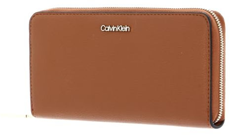Calvin Klein Damen , Leder , Sportswear Reisezubehr-Reisebrieftasche, braun, Einheitsgröße
