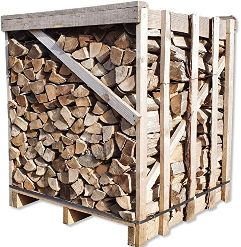 3 x 1RM Box Brennholz Buchenbrennholz 33cm RM Box Reine Buche Brennholz trocken Kaminholz ofenfertig Holz Feuerholz Scheitholz Kaminfeuer Lagerfeuer Pizzaofen | 3 Boxen | Energie Kienbacher (3)