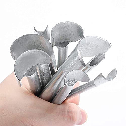 1Pcs Halbrund Cutter Stanzen Set DIY Leder Handwerkswerkzeuge Handgefertigte Handwerkswerkzeuge für Gürtelriemen 10mm bis 50mm Bogenförmiger Locher, 20mm