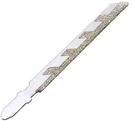 1 x Diamantsägeblatt in T-Form, Metalllegierung, 101 x 8,5 x 2 mm, für Marmor, Stein, Granit, Fliesen, Keramik, Schneidwerkzeuge