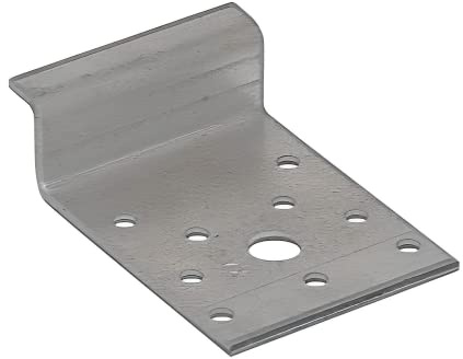 Gedotec Raccord d'angle Z lourd en métal | 20 pièces de fer d'angle 70x20x30 mm | Equerre de type Z pour relier et renforcer