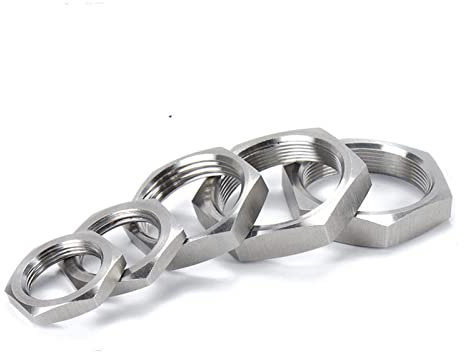 Artemisia 1/8 1/4 3/8 1/2 3/4 1 1-1/4 1-1/2 2 2,5 3 4 weibliche Gewinde-Sechskantmutter-Rohranpassung 304 Rostfreier Stahl (Size : 2)