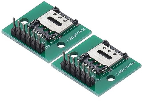 QUARKZMAN 2pz Nano SIM 6Pin Prova Scheda PCB Scheda con 5Pin Diretto Pin per Test Dati dei Prodotti Elettronici Fai Da Te