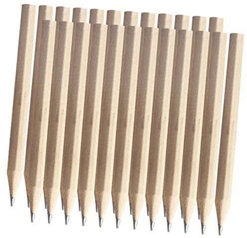 EXCEART 50 Stück kurzer bleistift kurze bleistifte für kinder Bleistift für Kinder buntstifte Schreiblernstifte Bleistifte zum Schreiben von Kleinkindern gewöhnliche kleiner Bleistift Golf