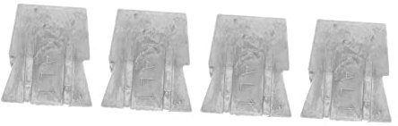 OSALADI Lot De 4 Coins en Fer pour Manche De Hache Et Marteau Accessoires De Fixation Robustes pour Renforcement Outils De Bricolage Domestique