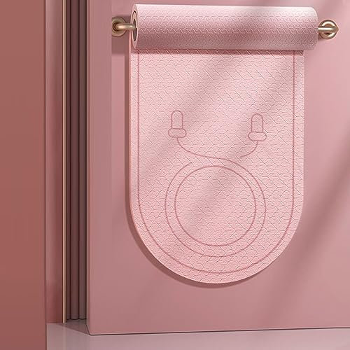 Springseil-Matte, 12 mm, extra dick, Fitness-Yoga-Matte, rutschfest, stoßdämpfend, Fitnessgeräte-Matte, reißfest, für drinnen und draußen