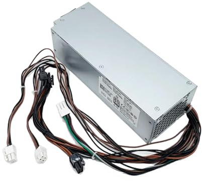 Kiligeary Computer-Netzteil-Transformator-Einheit, 6-polig + 4-polig 600 W für Modell DPS-600EM-00 A AC260EBM-01 L360EBM-00 H460EBM-00 H500EBM-00 für Dell 3050 5050 5080 5090 7050 7080 7090 7071 V3667