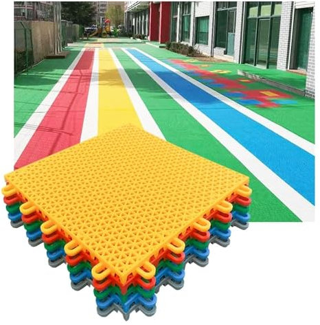Baldosas entrelazadas, impermeables y duraderas para zonas de alto tráfico, ideales para uso exterior y comercial