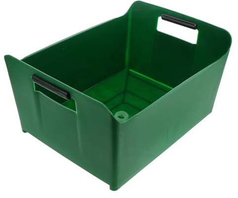 BESTYASH Large Capacity Square Beer Bucket with Handle Shockproof Ice Holder for Parties Poolside Cooler Portable Drink Container for Social Gatherings and Outdoor Events