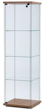 Vitrine, Glasvitrine DAKOTA (Eiche Casella braun H1386 ST40)