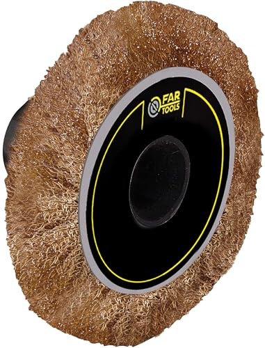 Fartools Brosse métallique de précision en Laiton Ø60/L10mm
