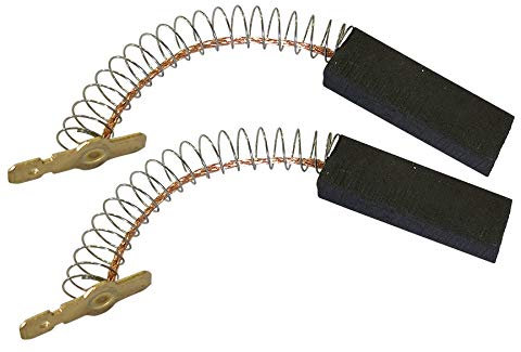 2x Kohlebürsten Kohlestifte für Waschmaschine Bosch Siemens AEG (154740 R)