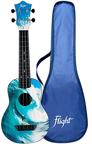 Flight Music Ukuleles TUS25 ABS Reise-Ukulele Surf