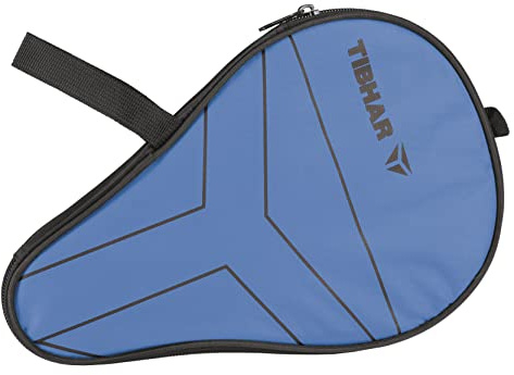 Tibhar Tischtennisschläger Tasche T-Logo | Tischtennis Schlägerkoffer für 1 Schläger | Tischtennisschläger Hülle