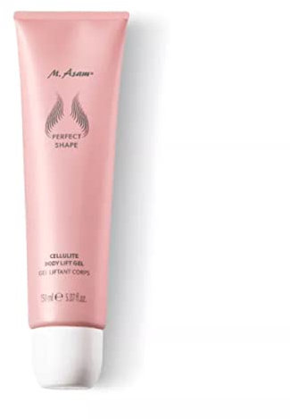 M. Asam PERFECT SHAPE Body Lift Gel (150ml) – Straffendes Körpergel mit stimulierenden, Massagerollen gegen Cellulite, verbessert Elastizität der Haut, mit Koffein & Carnitin, vegane Hautpflege