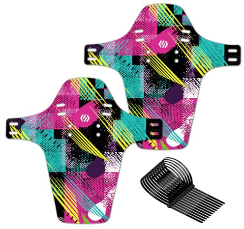 CNCLOL CNC Fahrrad Schutzblech，MTB/Mountainbike Schutzblech，2PCS Hinten und Vorne Mudguard