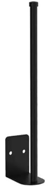 Küchenrollenhalter Ohne Bohren Selbstklebend - Papierrollenhalter küchenpapierhalter Papierhandtuchhalter Wand Rollenhalter Selbstklebend Praktisch Rollenhalter unter dem Schrank (Black, 25X7CM)