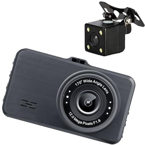 Videoregistratore da 3 pollici con rilevamento di movimento per cruscotto auto con copertura laterale completa