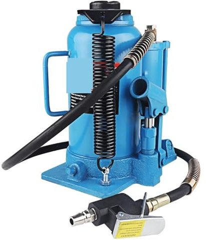 POOIQX 20-Tonnen-Auto-pneumatischer Luft-Hydraulik-Wagenheber,Überlastschutz