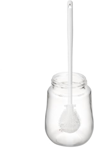 Zyntora Spazzola per Bottiglie | Scovolino Flessibile 360° per Lavaggio Bicchieri | Spazzola con Manico Lungo per Pulizia Casa Cucina | Tazze Borracce Bicchieri Biberon