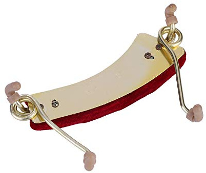 RASTKY Violine Rest Schulter Schulterstütze Aluminiumlegierung Feder EVA Gepolstert 3/4 4/ Geige Violine