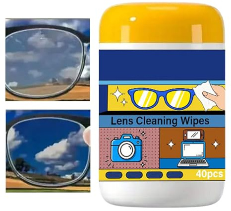 Lingettes De Nettoyage Usages - Enlève Les Taches Sans Rayures | Lingettes De Nettoyage Pour Lentilles D'Appareil Photo | Pour Objectifs D'appareil Photo Lunettes Tablettes Moniteurs Écrans De Télévis