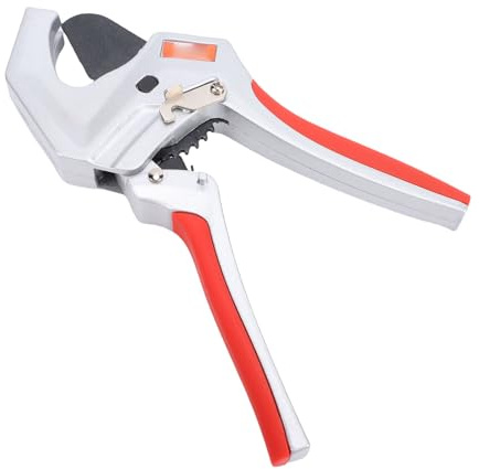 YWBL-WH Tagliatubi a Cricchetto in PVC, Strumento Idraulico Professionale in Acciaio SK5 con di Rilascio Rapido per Tubi PPR PVC CPVC Fino a 1,65 Pollici 42 Mm
