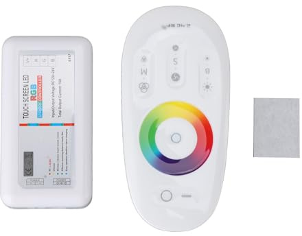 Telecomando LED RF Controllo dimmer RGB touch wireless a 3 canali DC12‑24V per illuminazione domestica