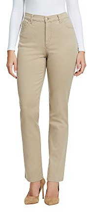 Gloria Vanderbilt Amanda Classic High Rise Tapered Jean Petite Jeans, Caqui, 42 Chiquita para Mujer