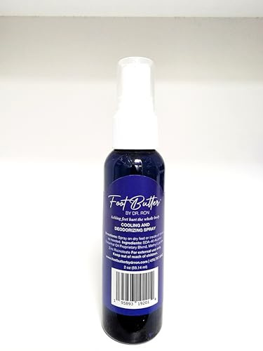 Foot Butter by Dr Ron Cooling and Deodorizing Foot Spray
