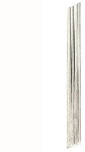 HMTE 30 pièces BBQ brochettes en Acier Inoxydable réutilisable Barbecue Aiguille Kebab bâton Maison Cuisine Cuisson en Plein air Pique-Nique BBQ brochettes