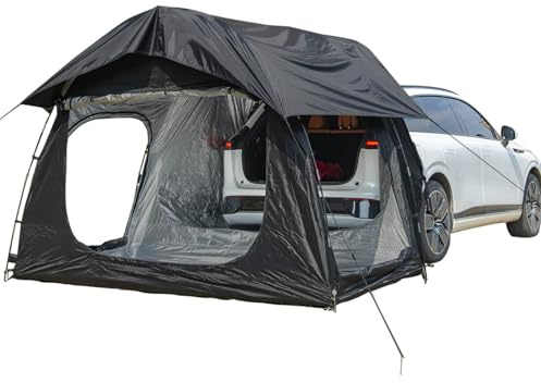 Tente D'auvent de Voiture, 300cm*150cm*210cm Tente de hayon Voiture Peut accueillir 2-3 Personnes Tente de hayon de Voiture Tente Hayon Voiture de étanche de Protection Solaire