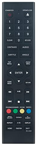 VINABTY RC-2422 Télécommande de Remplacement Compatible avec Pioneer BLU Ray Player BDP-160 BDP-150K BDP-150