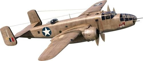 Airfix Set Modello, A06015A North American B-25C/D Mitchell Kit di Costruzione Modello, Kit Modello Aereo in plastica per Adulti e Bambini 8+, Il Set Include Sprue e Decalcomanie