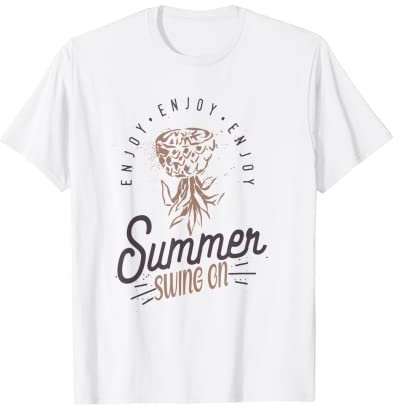 Balançoire ananas à l'envers T-Shirt
