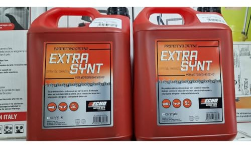 Aceite ecológico protector sintético para barras de cadena de motosierra extraSYNT de 2 litros (10 litros)
