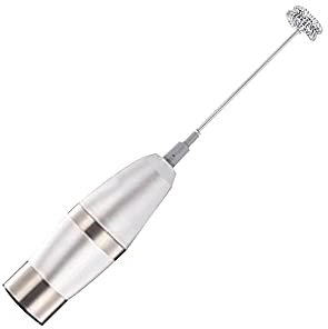 Batidores para cocinar Mini espumadores de leche eléctricos Batidor de espuma para bebidas, Batidor eléctrico, Coctelera de leche, Licuadora de café de mano, Espumador de herramientas de cocina