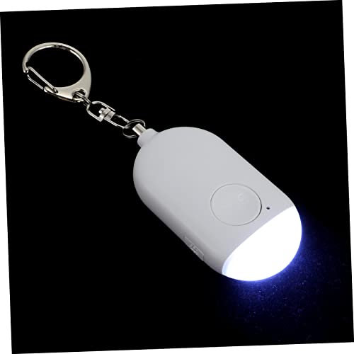 OSALADI 1satz Tragbarer Persönlicher Alarm Schlüsselanhänger Taschenalarm Mit Taschenlampe Für Frauen Wiederverwendbarer Sicherheitsalarm Für Outdoor-aktivitäten Notfall-Schutz Für