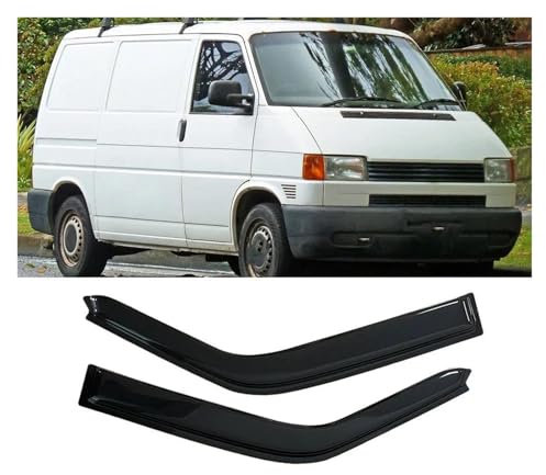 ESPYN Windabweiser Für VW T4 T5 Für Transporter Für Caravelle Für Multivan 1991-2015 Auto Schwarz Getönte Seite Fenster Visier Guard Vent Ventvisor Seitenscheiben Windabweiser(91-03)