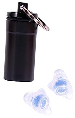 FRCOLOR Hearing Protection Earbuds Musician Earplugs Noise Reduction Filter Comfortable Silicone Earplugs for Concerts Bars