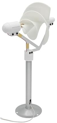 Generador helicoidal en miniatura de 10 W, generador de turbina eólica en espiral para experimentos científicos, generador de luz eléctrica en espiral
