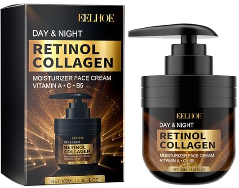Retinol Creme 100ml Retinol Serum Hochdosiert Testsieger Retinol Serum Feuchtigkeitsspendend Geeignet zur Straffung Schlaffer Haut Im Gesicht,zur Bekämpfung von Akne und Vergrößerten Poren
