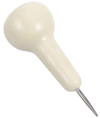 FRCOLOR Penna Per Scrittura Braille Beige Strumento Di Apprendimento Per Non Vedenti Accessorio Per Scrittura Goffrata Utile Istituti Educativi Design Portatile e Leggero
