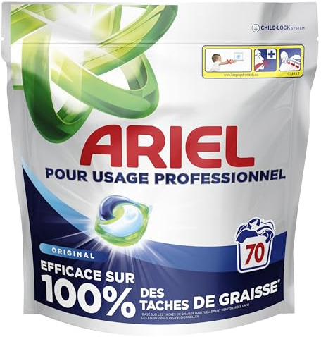 Ariel All-in-1 Pods Regular – XXXL Vorteilspack – 70 Waschladungen – Kraftvolle Tiefenreinigung