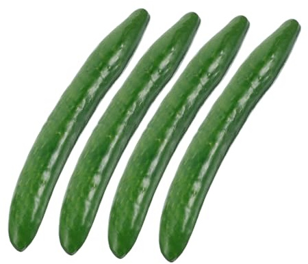 FUNOMOCYA 4piezas Decoración Artificial De Simulados Falsa para Mesa Accesorios De Comida Realista