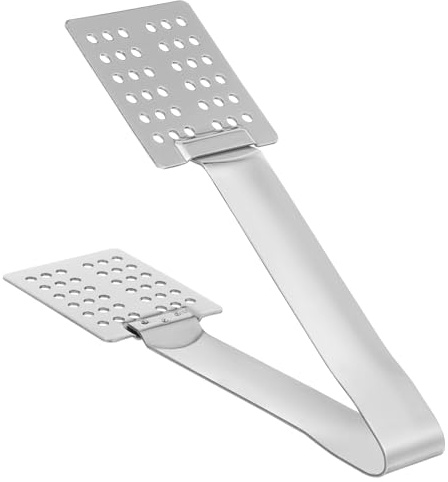 HEALEEP Pinza Spremi Tè Acciaio Inossidabile per Alimenti e Bustine da Tè Facile da Usare e Lavabile Lavastoviglie Utensile Compatto e Resistente