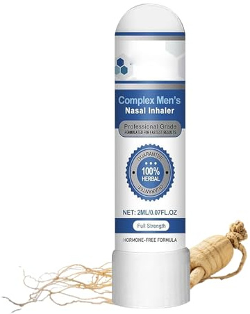 Stick Inhalateur Nasal - Décongestionnant Pour Le Nez Bloqué | Inhalateur Nasal Durable | Ingrédient Naturel Sinus Apaisant Pour Un Relief Instantané Boost De Travail Énergétique Commute Les Moments D