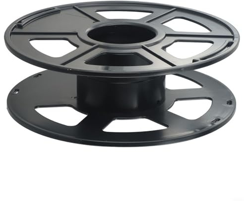 Empty Plastic Cable Wire Wrap Reel Drum for Storing Christmas Lights, Rope, Leads, Ethernet Cables and for 3D Printer Filament in Home, Office or Studio